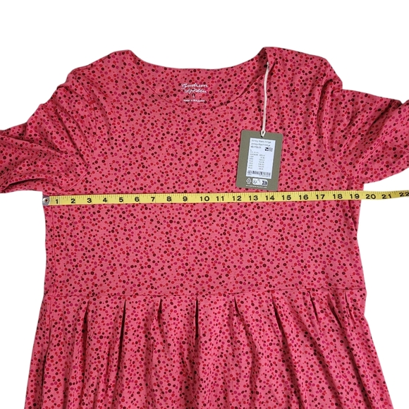 Gudrun Sjödén Helga Polka Dot Jersey Dress Size L - Picture 10 of 15